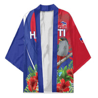 Personalized Hispaniolan Trogon Haiti Kimono Sporty Style - Wonder Print Shop