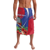 Personalized Hispaniolan Trogon Haiti Lavalava Sporty Style - Wonder Print Shop