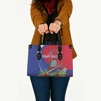 Personalized Hispaniolan Trogon Haiti Leather Bag Sporty Style - Wonder Print Shop