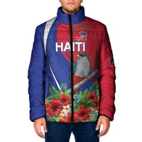 Personalized Hispaniolan Trogon Haiti Padded Jacket Sporty Style - Wonder Print Shop