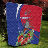 Personalized Hispaniolan Trogon Haiti Quilt Sporty Style - Wonder Print Shop