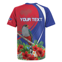 Personalized Hispaniolan Trogon Haiti Rugby Jersey Sporty Style - Wonder Print Shop