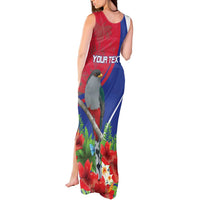 Personalized Hispaniolan Trogon Haiti Tank Maxi Dress Sporty Style - Wonder Print Shop