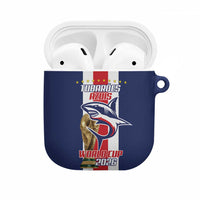 Cape Verde Football AirPods Case Tubaroes Azuis World Cup 2026 - Wonder Print Shop