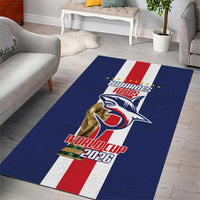 Cape Verde Football Area Rug Tubaroes Azuis World Cup 2026 - Wonder Print Shop