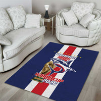 Cape Verde Football Area Rug Tubaroes Azuis World Cup 2026 - Wonder Print Shop