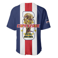 Cape Verde Football Baseball Jersey Tubaroes Azuis World Cup 2026 - Wonder Print Shop