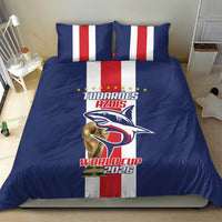 Cape Verde Football Bedding Set Tubaroes Azuis World Cup 2026 - Wonder Print Shop