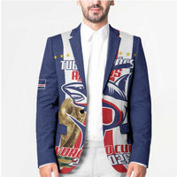 Cape Verde Football Blazer Tubaroes Azuis World Cup 2026 - Wonder Print Shop