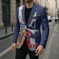 Cape Verde Football Blazer Tubaroes Azuis World Cup 2026 - Wonder Print Shop