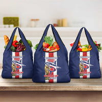 Cape Verde Football Grocery Bag Tubaroes Azuis World Cup 2026 - Wonder Print Shop