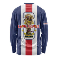 Cape Verde Football Long Sleeve Shirt Tubaroes Azuis World Cup 2026 - Wonder Print Shop