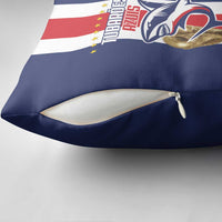Cape Verde Football Pillow Cover Tubaroes Azuis World Cup 2026 - Wonder Print Shop