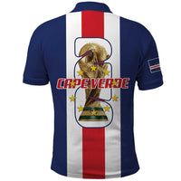 Cape Verde Football Polo Shirt Tubaroes Azuis World Cup 2026 - Wonder Print Shop