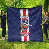 Cape Verde Football Quilt Tubaroes Azuis World Cup 2026 - Wonder Print Shop