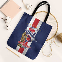 Cape Verde Football Tote Bag Tubaroes Azuis World Cup 2026 - Wonder Print Shop