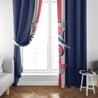 Cape Verde Football Window Curtain Tubaroes Azuis World Cup 2026 - Wonder Print Shop