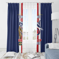 Cape Verde Football Window Curtain Tubaroes Azuis World Cup 2026 - Wonder Print Shop
