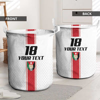 Custom Jordan Heritage Football Laundry Basket Al Nashama Sporty Style - Wonder Print Shop