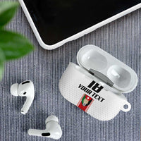 Custom Jordan Heritage Football AirPods Case Al Nashama Sporty Style - Wonder Print Shop