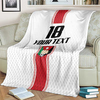 Custom Jordan Heritage Football Blanket Al Nashama Sporty Style - Wonder Print Shop