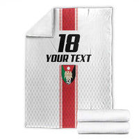 Custom Jordan Heritage Football Blanket Al Nashama Sporty Style - Wonder Print Shop