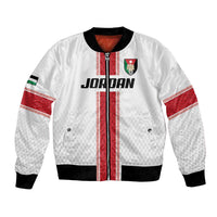Custom Jordan Heritage Football Bomber Jacket Al Nashama Sporty Style - Wonder Print Shop