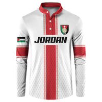 Custom Jordan Heritage Football Button Sweatshirt Al Nashama Sporty Style - Wonder Print Shop
