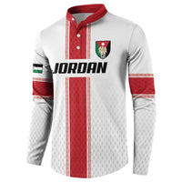 Custom Jordan Heritage Football Button Sweatshirt Al Nashama Sporty Style - Wonder Print Shop