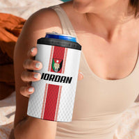 Custom Jordan Heritage Football 4 in 1 Can Cooler Tumbler Al Nashama Sporty Style - Wonder Print Shop