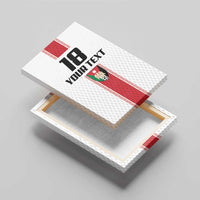 Custom Jordan Heritage Football Canvas Wall Art Al Nashama Sporty Style - Wonder Print Shop