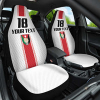 Custom Jordan Heritage Football Car Seat Cover Al Nashama Sporty Style - Wonder Print Shop