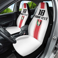 Custom Jordan Heritage Football Car Seat Cover Al Nashama Sporty Style - Wonder Print Shop
