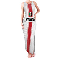 Custom Jordan Heritage Football Family Matching Tank Maxi Dress and Hawaiian Shirt Al Nashama Sporty Style - Wonder Print Shop