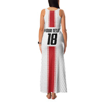 Custom Jordan Heritage Football Family Matching Tank Maxi Dress and Hawaiian Shirt Al Nashama Sporty Style - Wonder Print Shop