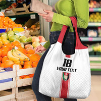 Custom Jordan Heritage Football Grocery Bag Al Nashama Sporty Style - Wonder Print Shop
