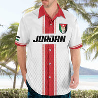 Custom Jordan Heritage Football Hawaiian Shirt Al Nashama Sporty Style - Wonder Print Shop