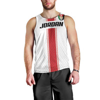 Custom Jordan Heritage Football Men Tank Top Al Nashama Sporty Style - Wonder Print Shop