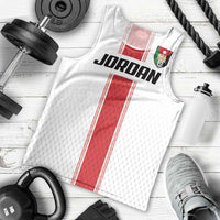Custom Jordan Heritage Football Men Tank Top Al Nashama Sporty Style - Wonder Print Shop