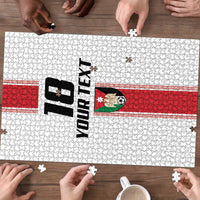 Custom Jordan Heritage Football Puzzle Al Nashama Sporty Style - Wonder Print Shop