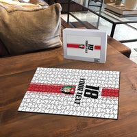 Custom Jordan Heritage Football Puzzle Al Nashama Sporty Style - Wonder Print Shop