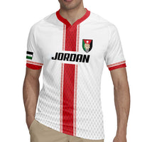 Custom Jordan Heritage Football Rugby Jersey Al Nashama Sporty Style - Wonder Print Shop