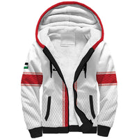 Custom Jordan Heritage Football Sherpa Hoodie Al Nashama Sporty Style - Wonder Print Shop