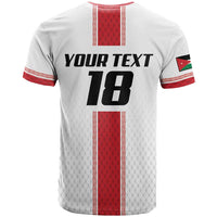 Custom Jordan Heritage Football T Shirt Al Nashama Sporty Style - Wonder Print Shop