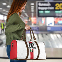 Custom Jordan Heritage Football Travel Bag Al Nashama Sporty Style - Wonder Print Shop