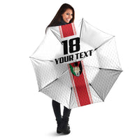 Custom Jordan Heritage Football Umbrella Al Nashama Sporty Style - Wonder Print Shop
