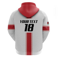 Custom Jordan Heritage Football Zip Hoodie Al Nashama Sporty Style - Wonder Print Shop