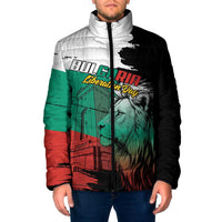 Bulgaria Liberation Day Personalized Padded Jacket Bulgarian Lion National Pride Patriotic