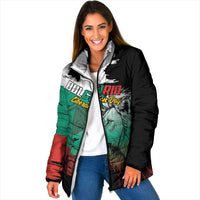 Bulgaria Liberation Day Personalized Padded Jacket Bulgarian Lion National Pride Patriotic