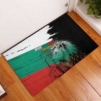 Bulgaria Liberation Day Rubber Doormat Bulgarian Lion National Pride Patriotic